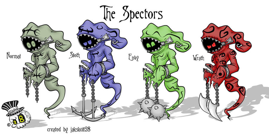 Spector Drawing Reference The Spectors by TheOctoberScarf on DeviantArt