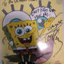 Spongebob SquarePants Autograph