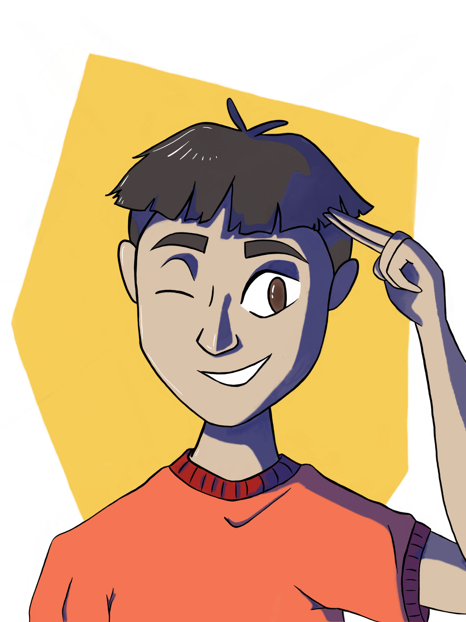 some random guy by KiwiCommander on DeviantArt