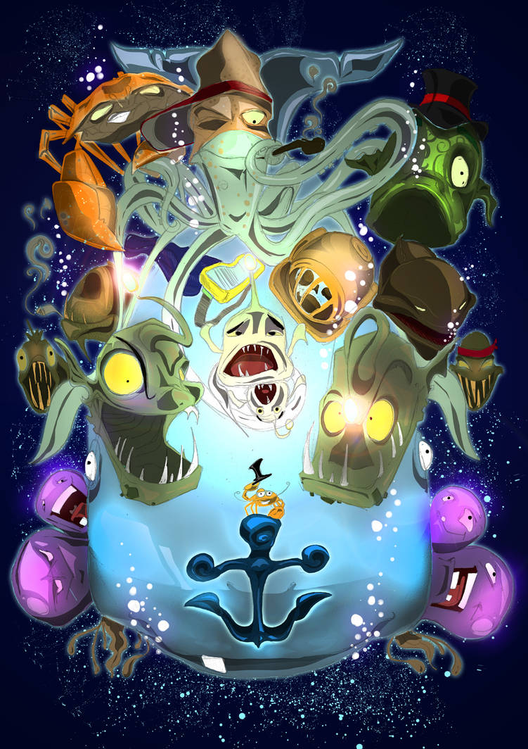 deep sea mural by C-CLANCY on DeviantArt