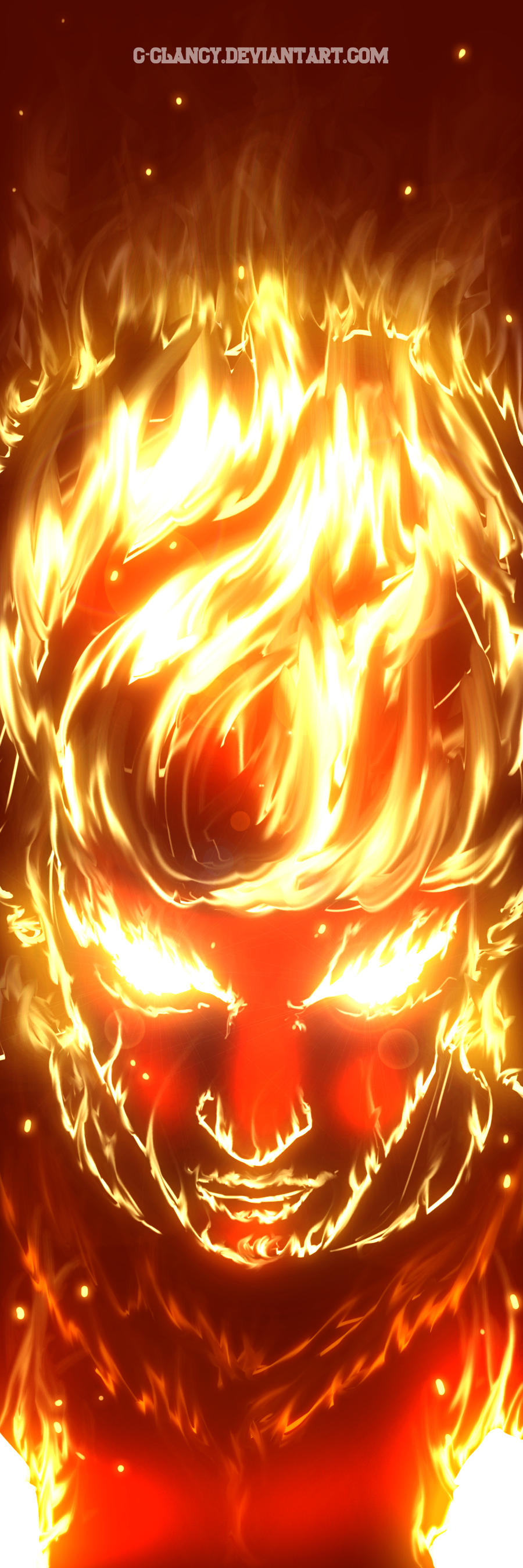 Flame Rage Face _flame face_ by C-CLANCY on DeviantArt