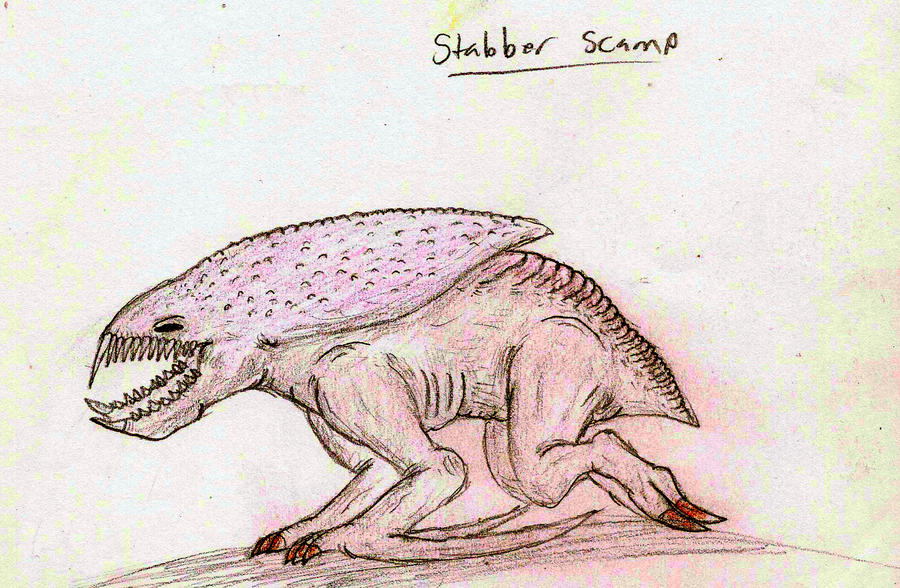 Alien creatures: Stabber scamp by Quinn-Red on DeviantArt