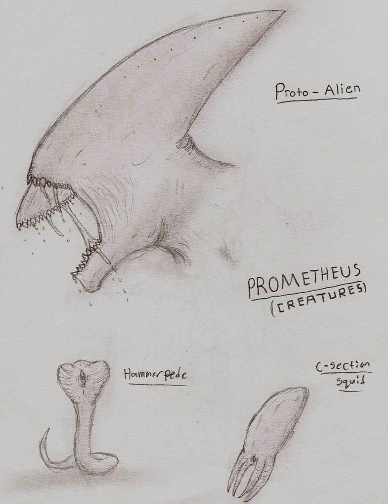 Prometheus Creatures by Quinn-Red on DeviantArt