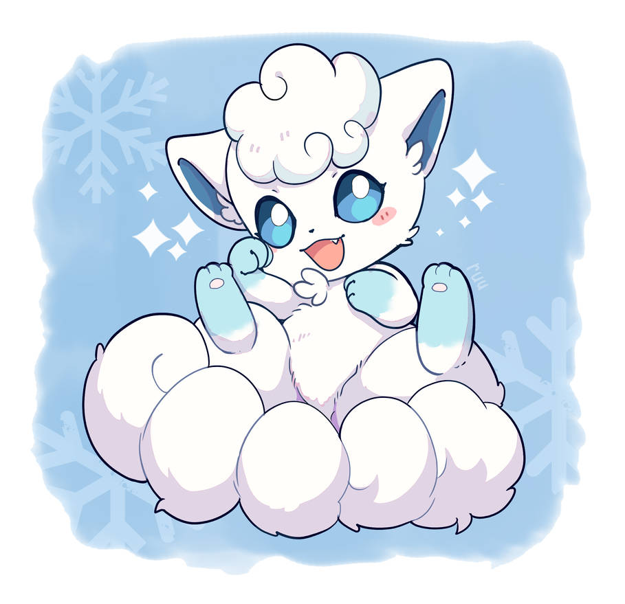 Alolan Vulpix by Papuuchi on DeviantArt