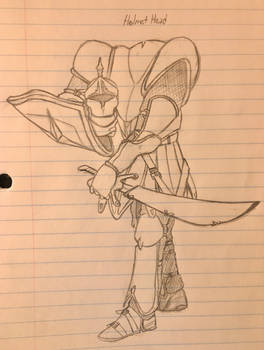 Zelda Doodles - Helmethead