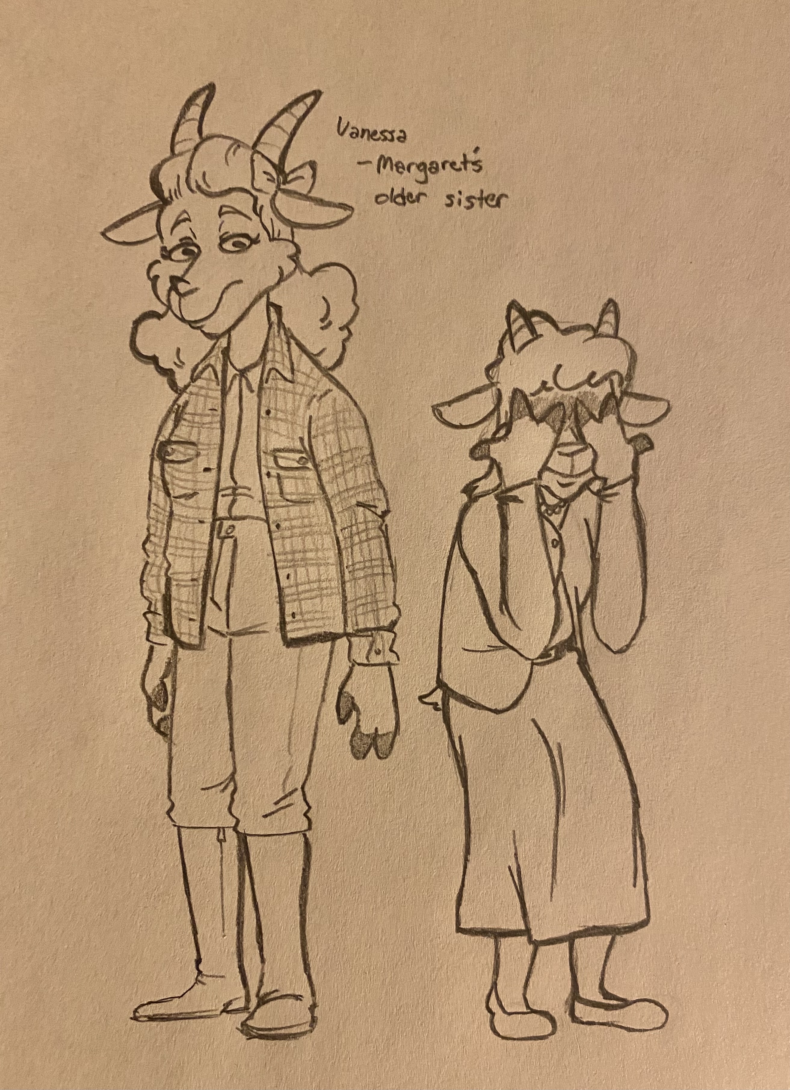 Vanessa and Margaret