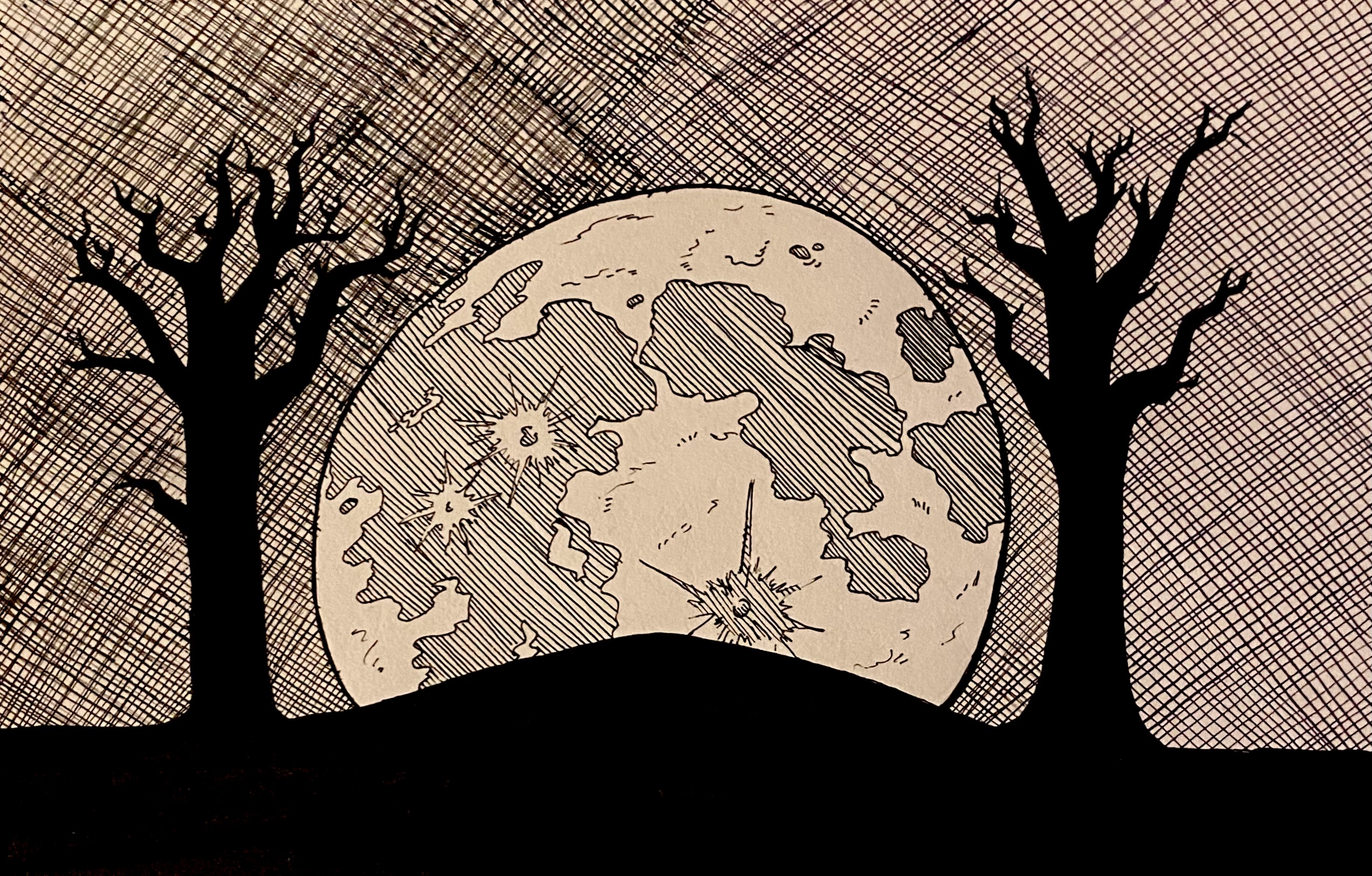 Inktober 2023 - Celestial