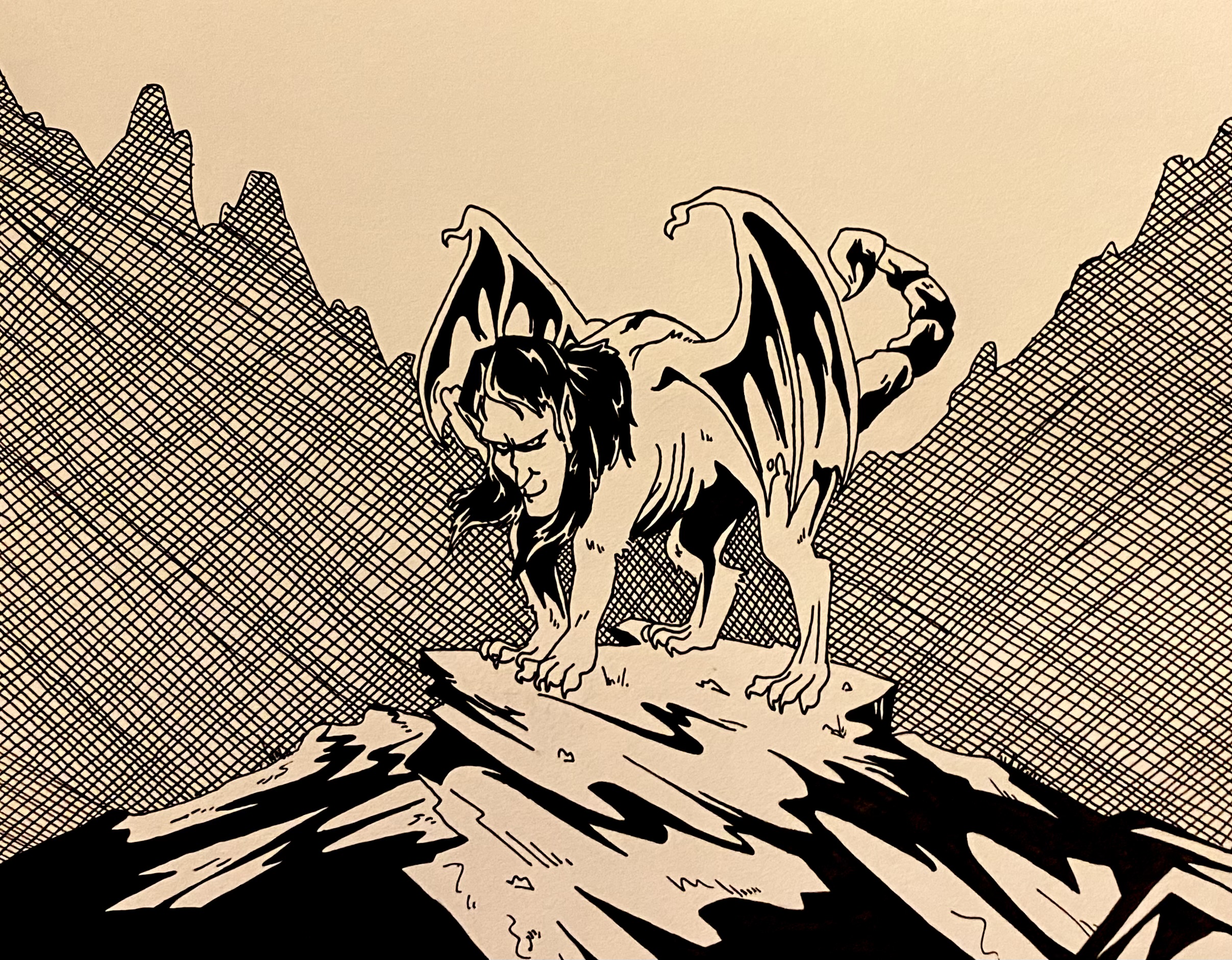 Inktober 2023 - Dangerous