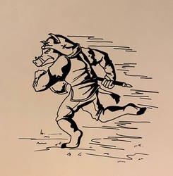 Inktober 2023 - Rush