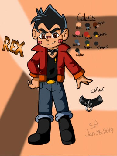 Deviantart Generator Rex Rwby Generator Rex: Hyperdrive--Rex ref 2019 by SparklingAria on DeviantArt