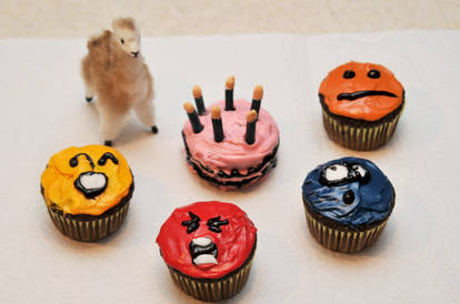 Emoticon Cupcakes