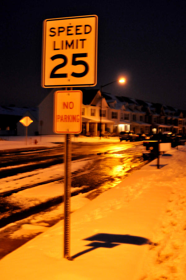 Snow Speed Limit