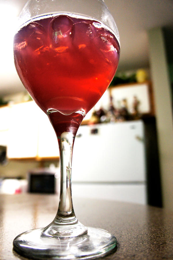 Wine Glass Cocktail