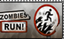 Zombies Run Stamp