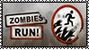 Zombies Run Stamp