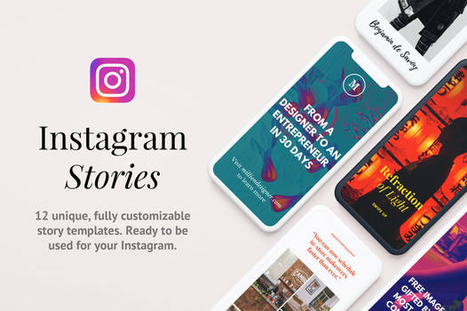 Instagram Template PSD Collection