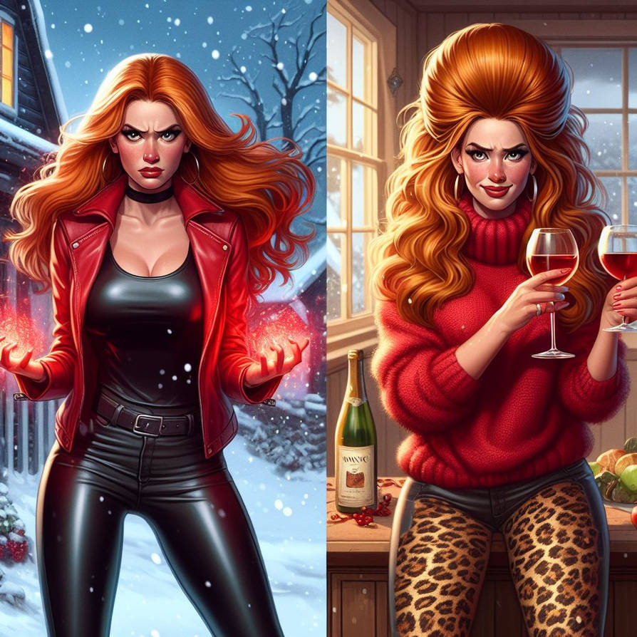 Scarlet Witch To Wine Aunt By Kloopers On DeviantArt scarlet-witch-to-wine-aunt-by-kloopers-on-deviantart
