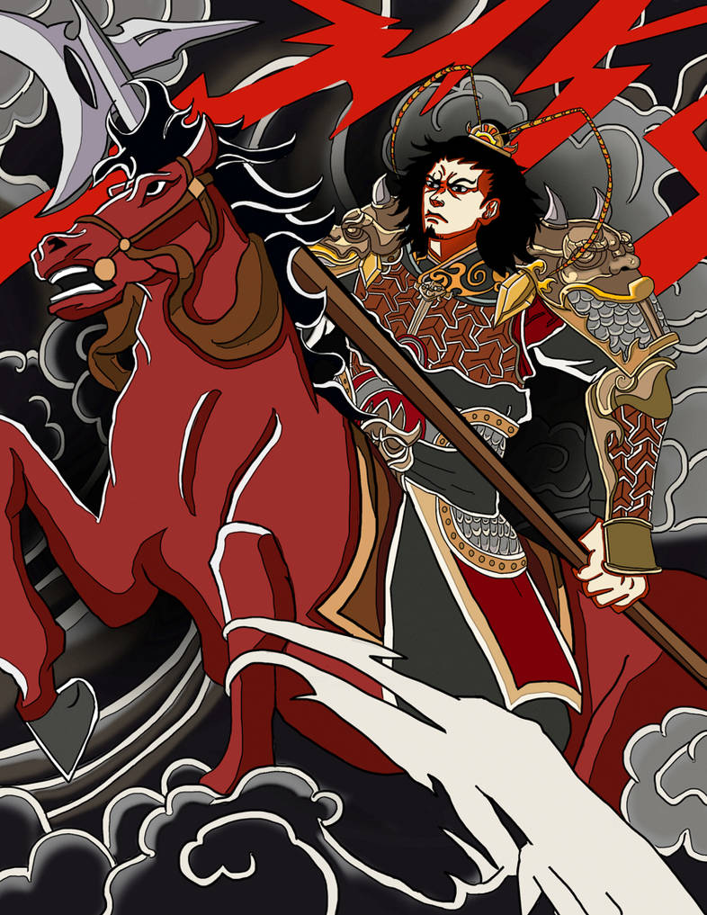 Lu Bu by AdamQiu on DeviantArt