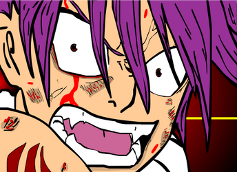 Natsu's Punch of Rage