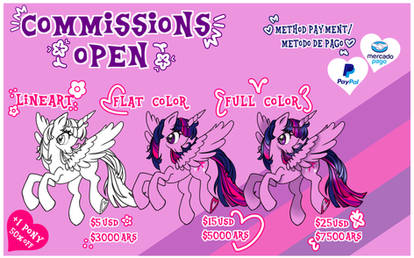 OPEN COMISSIONS