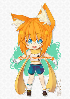 [ O P E N - Points ] Adoptable Kemonomimi Girl