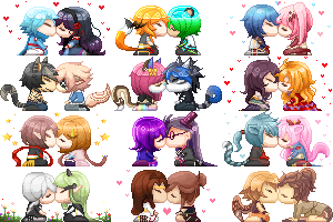 Comm - Kissing Icons