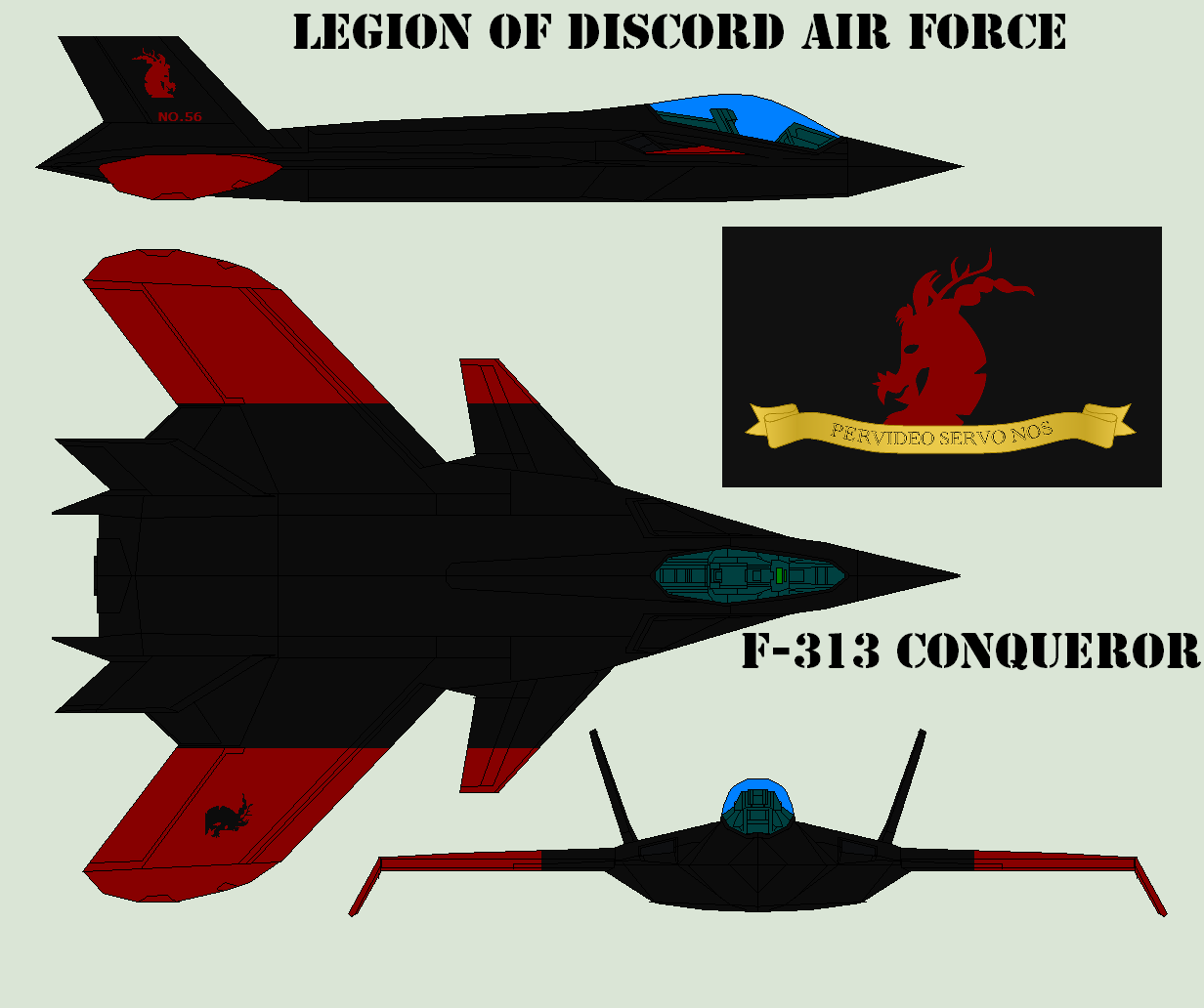 Legion Of Discord Air Force F 313 Conqueror By Zhanrae30 On Deviantart Legion Of Discord Air Force F 313 Conqueror By Zhanrae30 On Deviantart