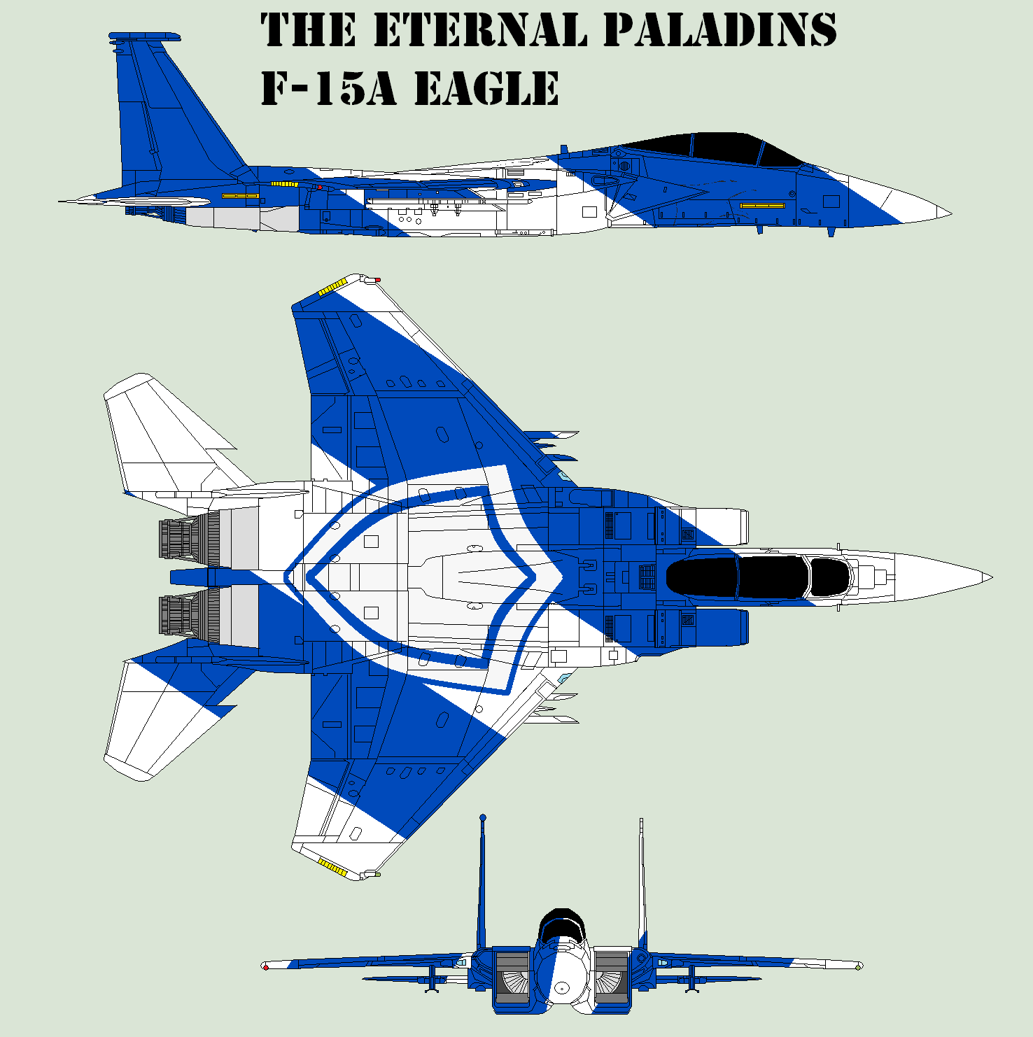 The Eternal Paladins F-15A Eagle