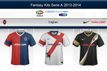 Cagliari Fantasy Kits - Serie A 2013-2014