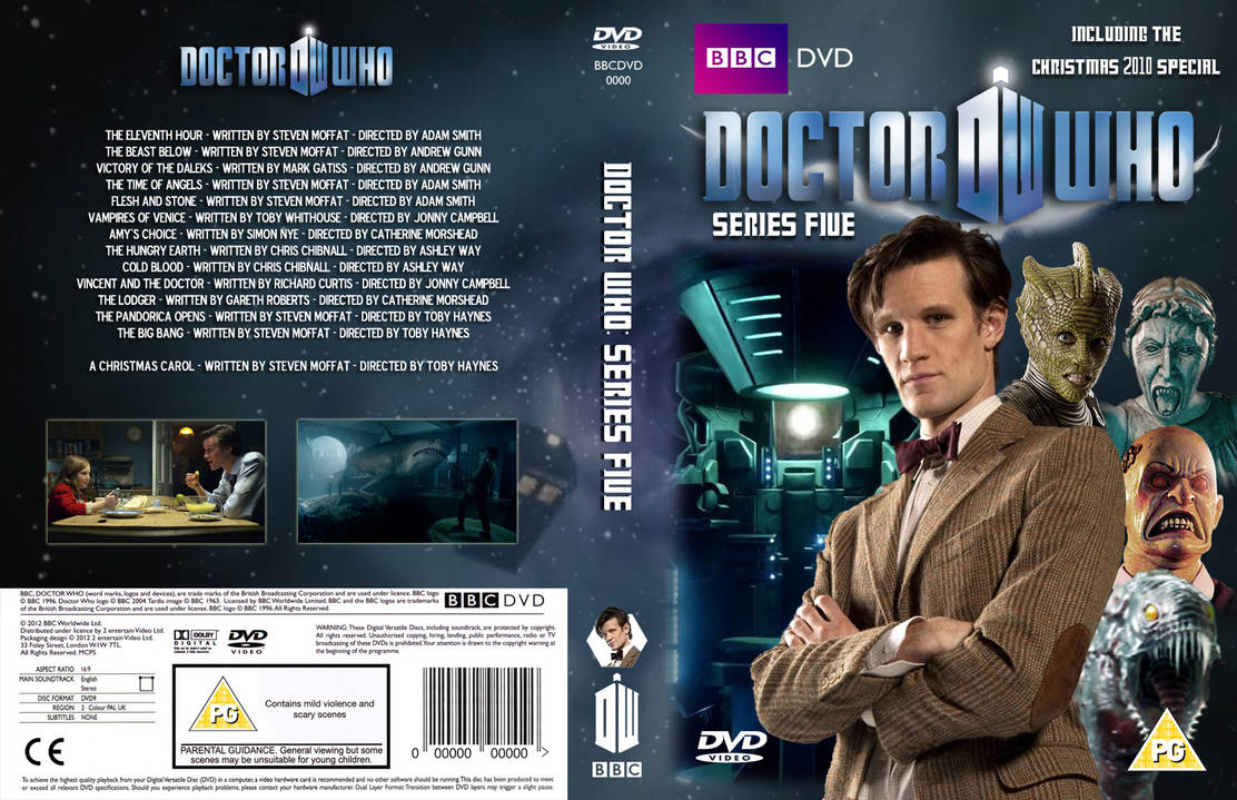 Doctor Who Series 5 DVD Cover (Custom) by OliverGeary on DeviantArt.