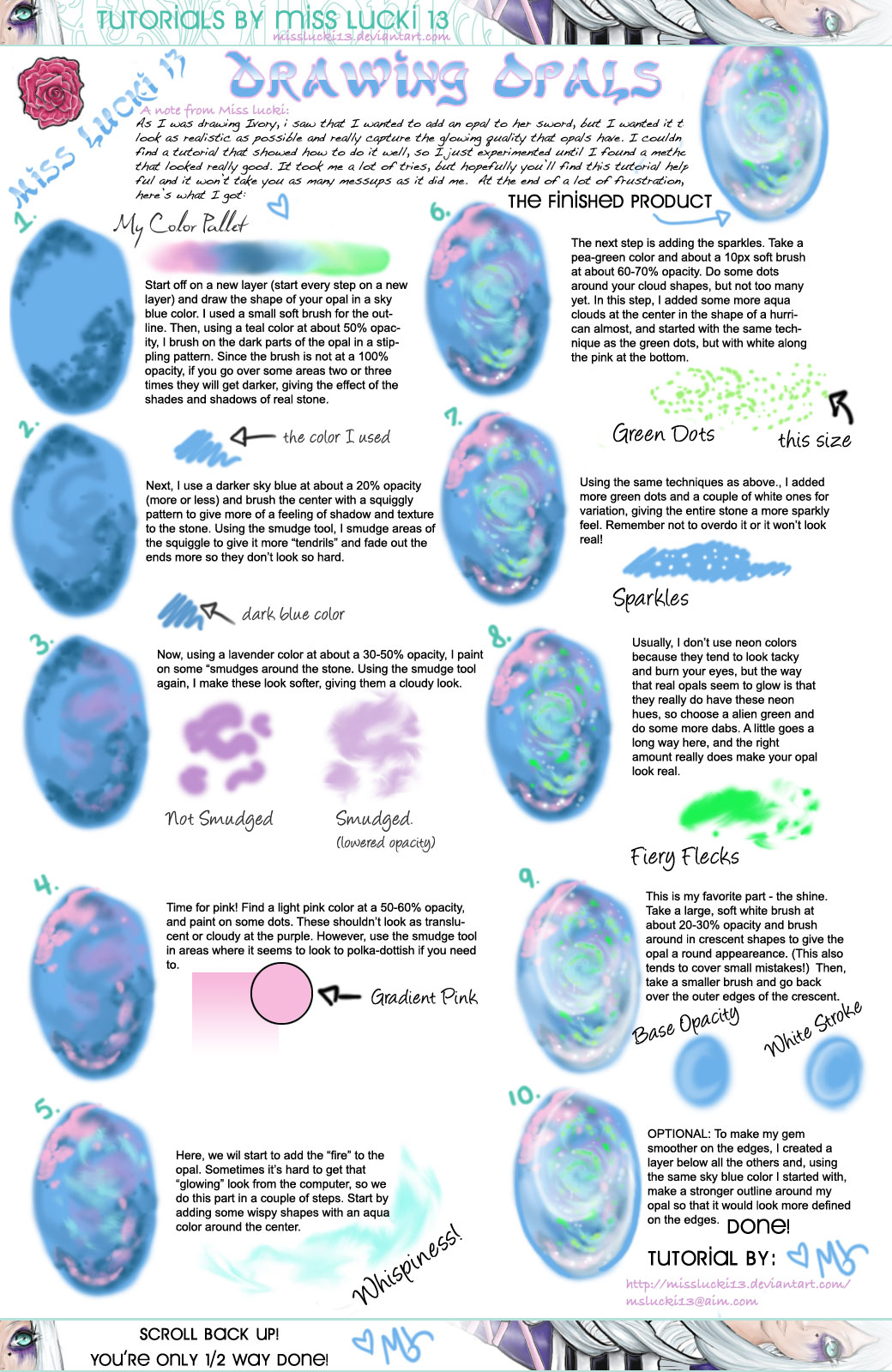 Tutorial - Drawing Opals