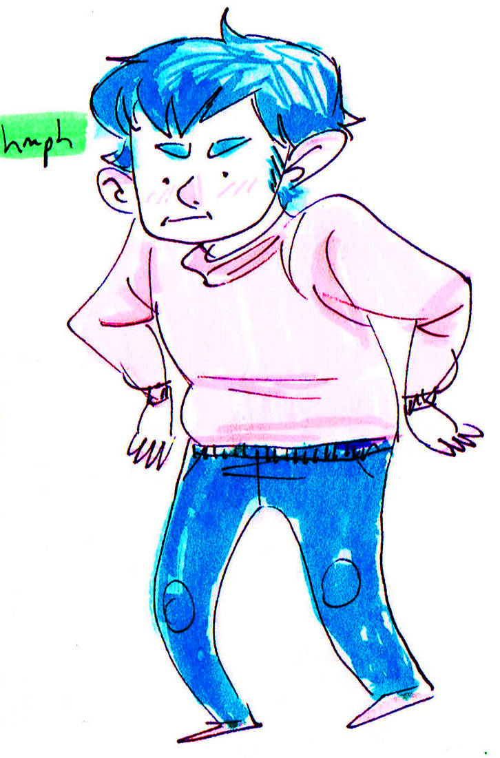 hmph by ProfessorDeLune on DeviantArt