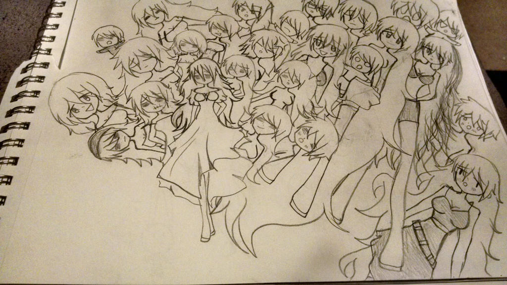 Everyone Lol Um...everyone lol by Vocaloidking on DeviantArt