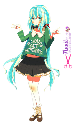 Hatsune Miku/Cute - Render #16