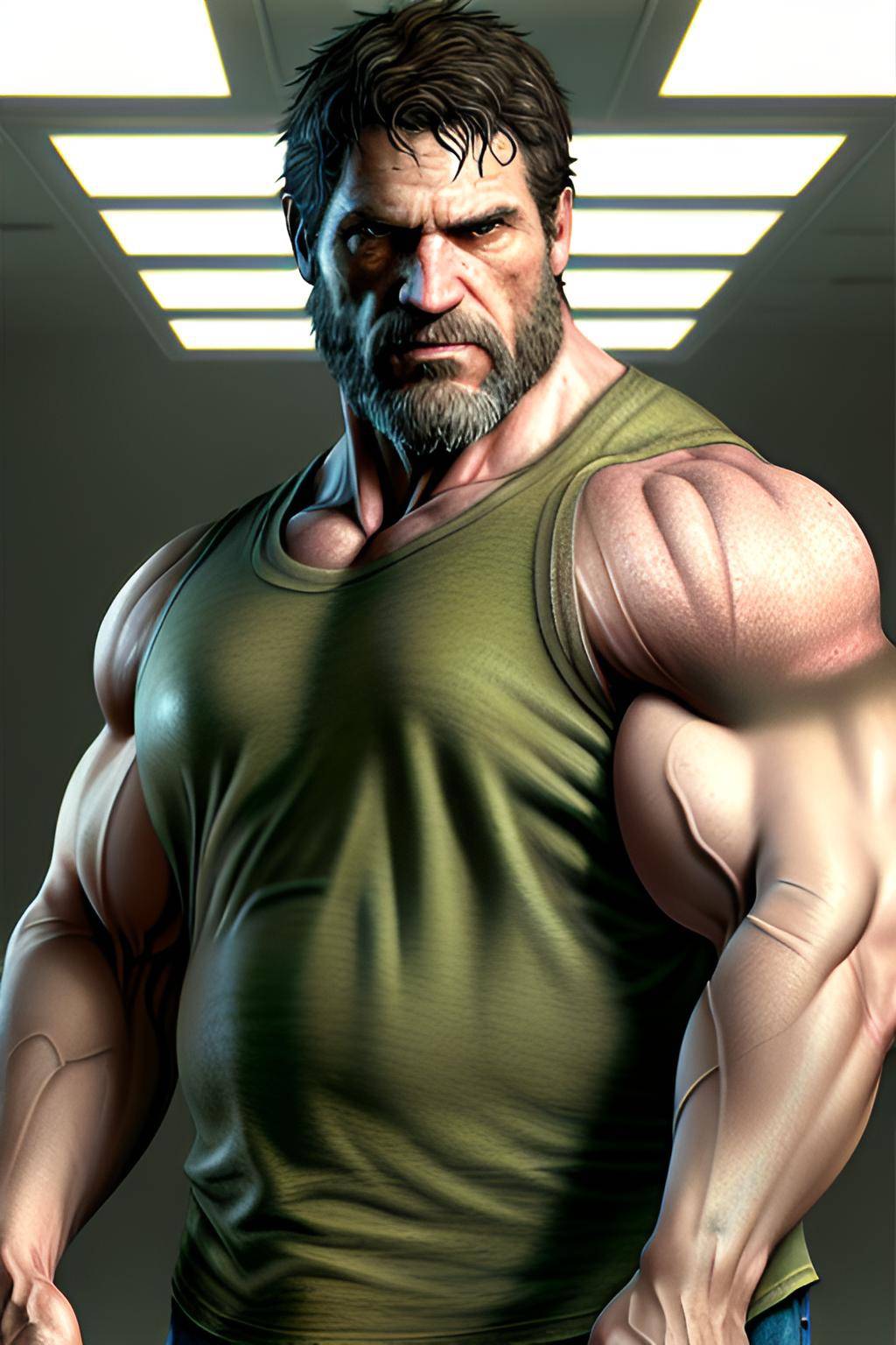 Joel Miller - Swole Bodybuilder by wildguy2005 on DeviantArt