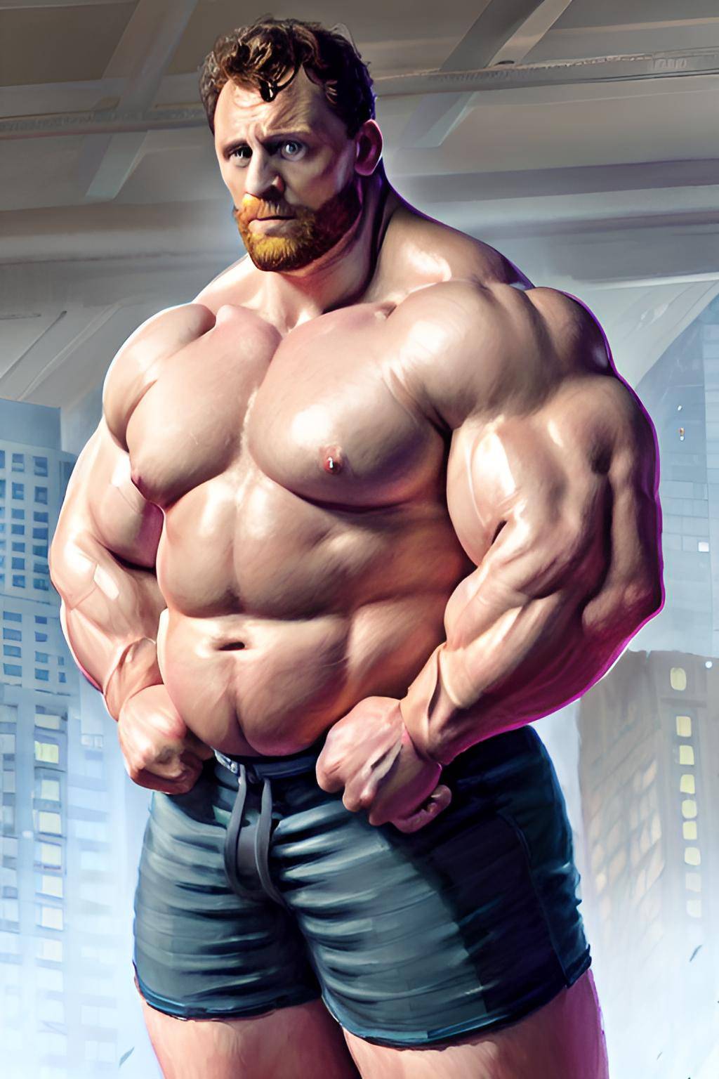 Giant Roid Man Tom Hiddleston - Swole Roid Giant by wildguy2005 on DeviantArt