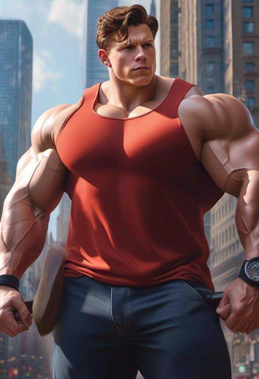 Giant Roid Man Tom Holland - Roid Giant by wildguy2005 on DeviantArt