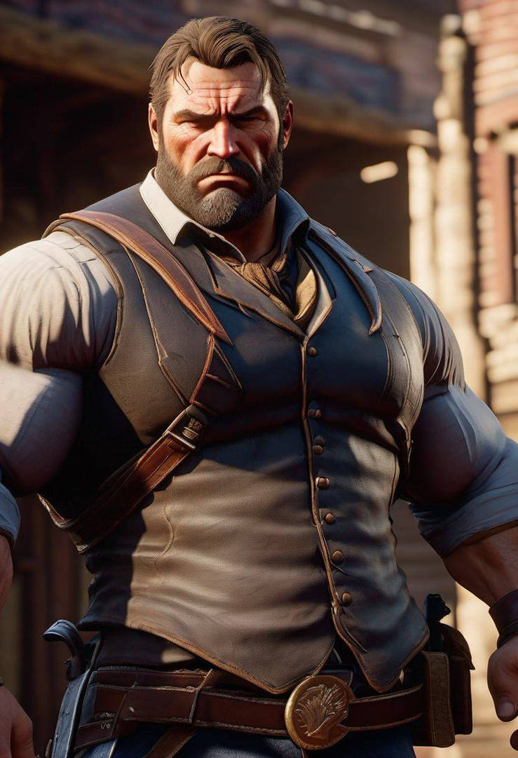 Arthur Body Arthur Morgan - Bodybuilder by wildguy2005 on DeviantArt