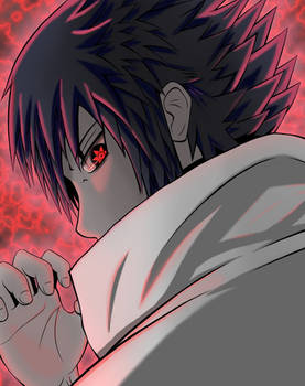 The revenging Sasuke-colored