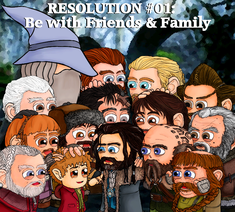 Resolution #01: Be With Friends and Family