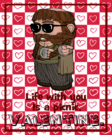 Valentine 2014: Bombur by Kumama