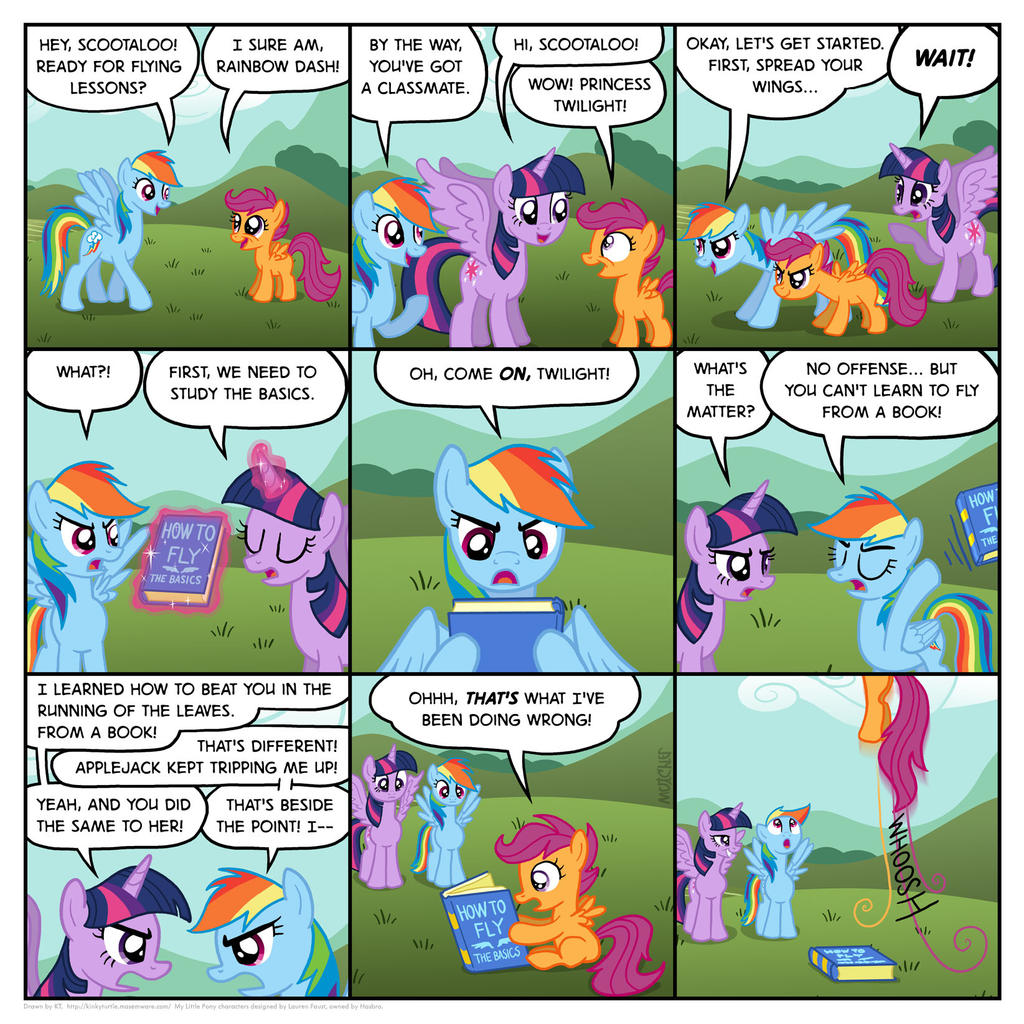 Rainbow Dash's flying school