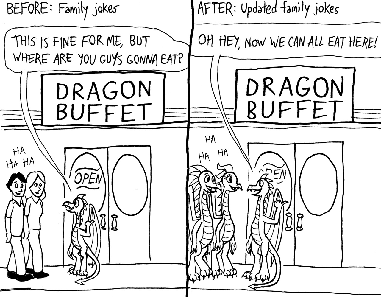 Daryl Jones: Human vs. Dragon Parents, page 5