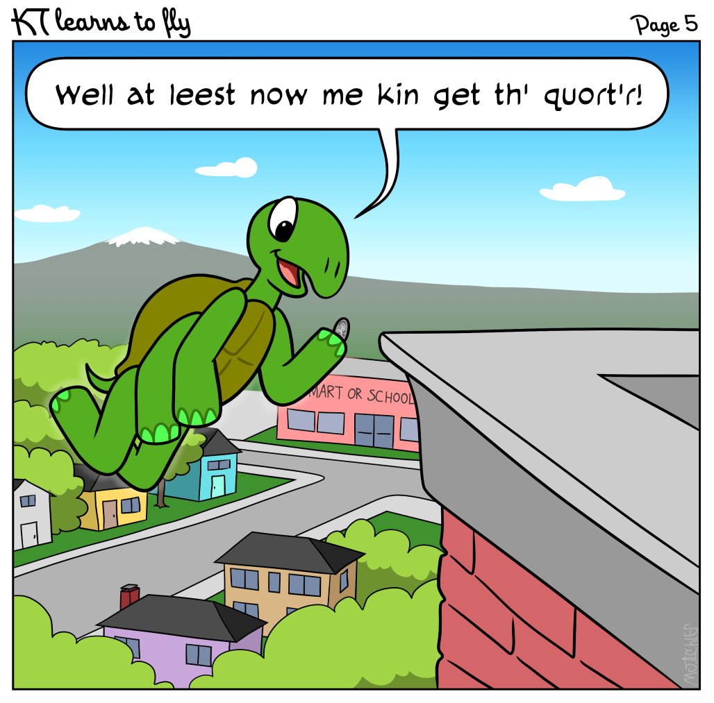 Kturtle Design KT learns to fly, page 5 by KTurtle on DeviantArt