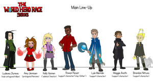 WHR Series: Character Line-Up (Main Cast)