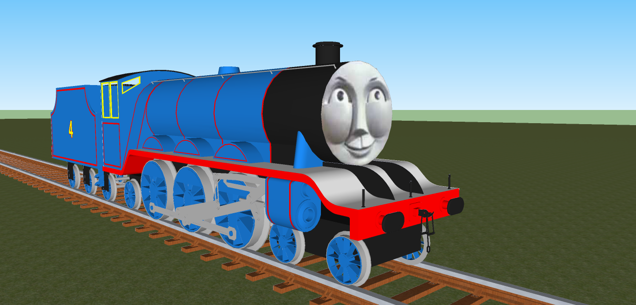 Gordon the Big Express Engine by poke-fan-400 on DeviantArt