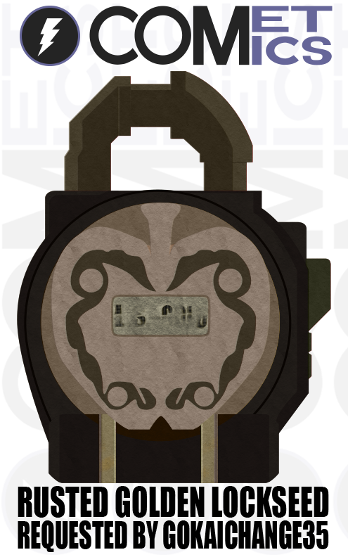 Request: Fan Lock - Rusted Golden Lockseed