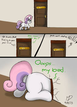 How sweetie belle became a giant