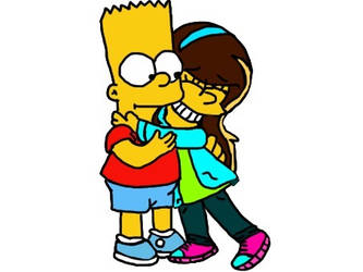 My simpsons oc x bart 