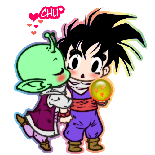 images Gohan X Dende dende and gohan a hero s kiss by
